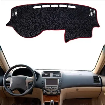 

Rose Pattern Non-slip Dashmat Dash Mat Dashboard Cover Pad Cover Carpet Car Sticker for BYD F6 2008 2009 2010 2011 Car Styling