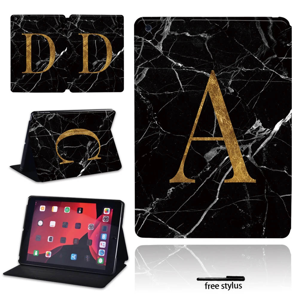 

Tablet Case for Apple IPad Mini1/2/3/4/5/iPad 2/3/4/iPad 5th/6th/7th/iPad Air/Air2/Air3/iPad Pro 9.7 10.5 11 Inch Marble Series