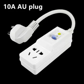 

Circuit Breakers australian au plug Grounding 220V 10A Residual Current Device prevent power Leakage Protection Plug home tools