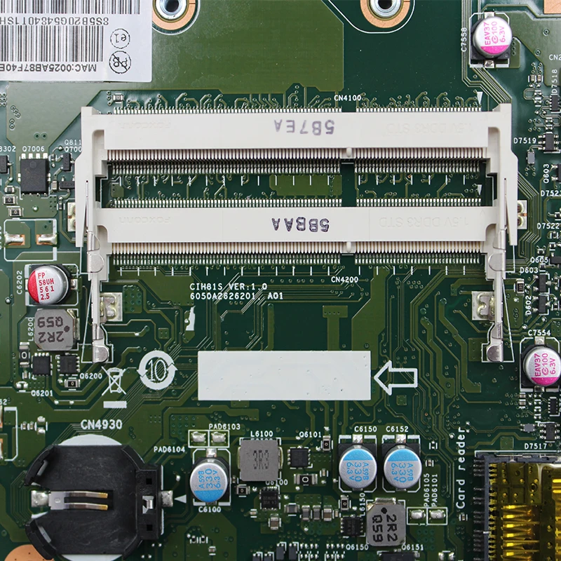 CIH81S B40-30 материнская плата для lenovo B4030 B40-30 AIO Настольный FRU системной платы: 90005430 LGA1155 DDR3 6050A2602301 A02