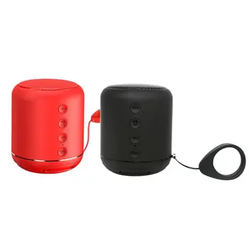 

Mini Portable Wireless Bluetooth Speaker Round Super Bass 3D Stereo Loudspeaker with Built-in Microphone