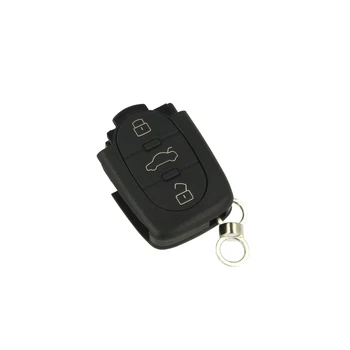 

IperChiavi IAUD04 remote key Shell 3 buttons no battery blade small case without Transponder for Audi