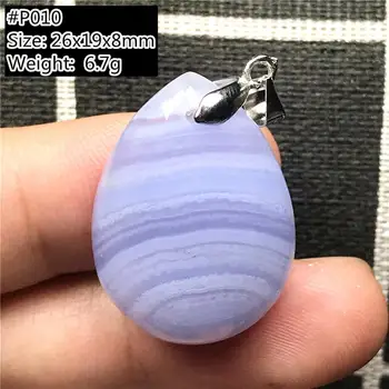

Genuine Natural Purple Agate Pendant For Women Lady Man Luck Gift Healing Crystal Silver Water Drop Beads Gemstone Jewelry AAAAA