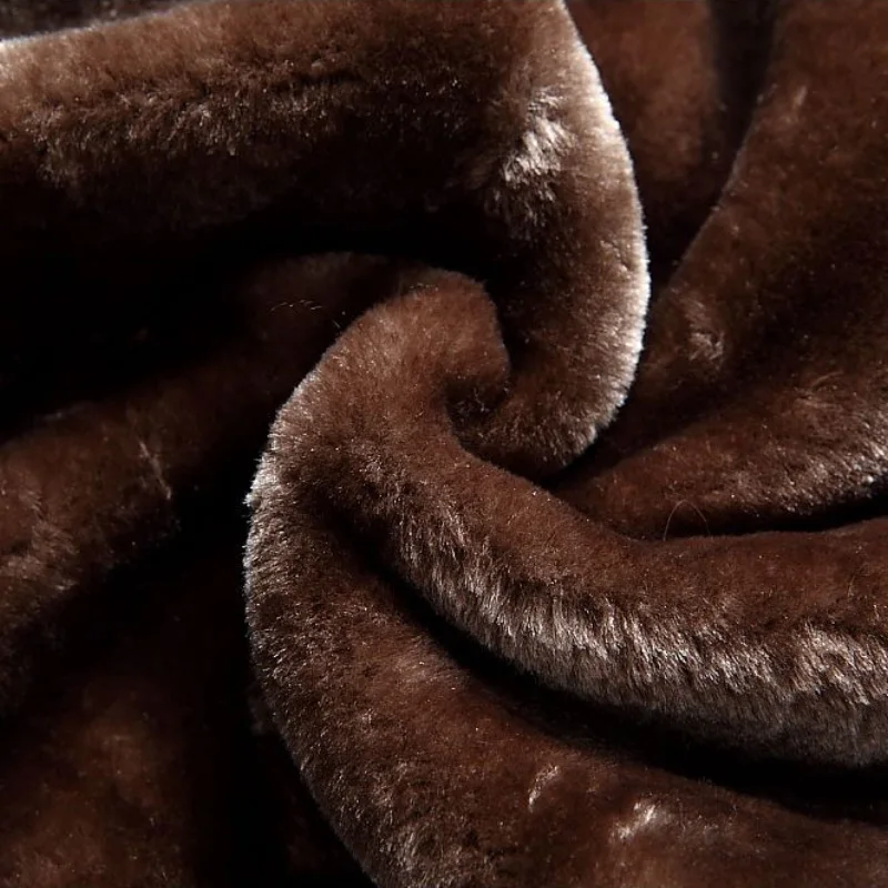 CARANFIER натуральная кожаная куртка мужская зимняя куртка натуральный мех настоящая овчина пальто для мужчин шерстяная подкладка ракон меховой воротник пальто