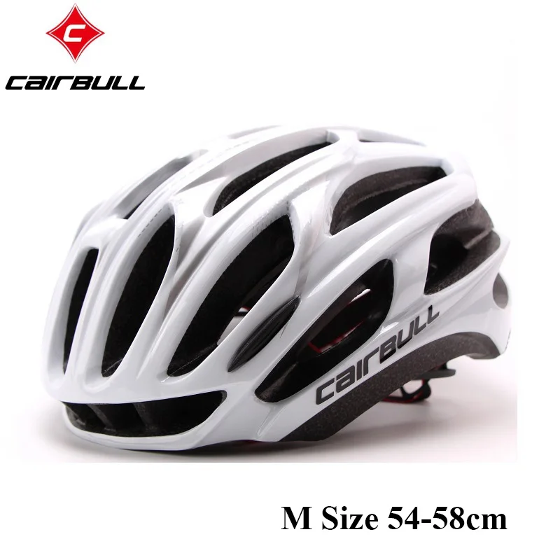 Cairbull MTB Helemt дорожный горный велосипедный шлем интегрально-литой мужской женский спортивный безопасный велосипедный шлем M/L - Цвет: WHITE M