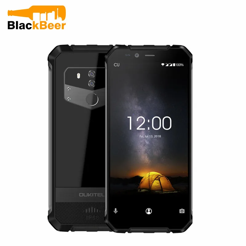 

OUKITEL WP1 IP68 Waterproof Smartphone 4GB 64GB MTK6763 Octa Core Cellphone 5.5 Inch 18:9 Wireless Charging Mobile Phone 5000mAh