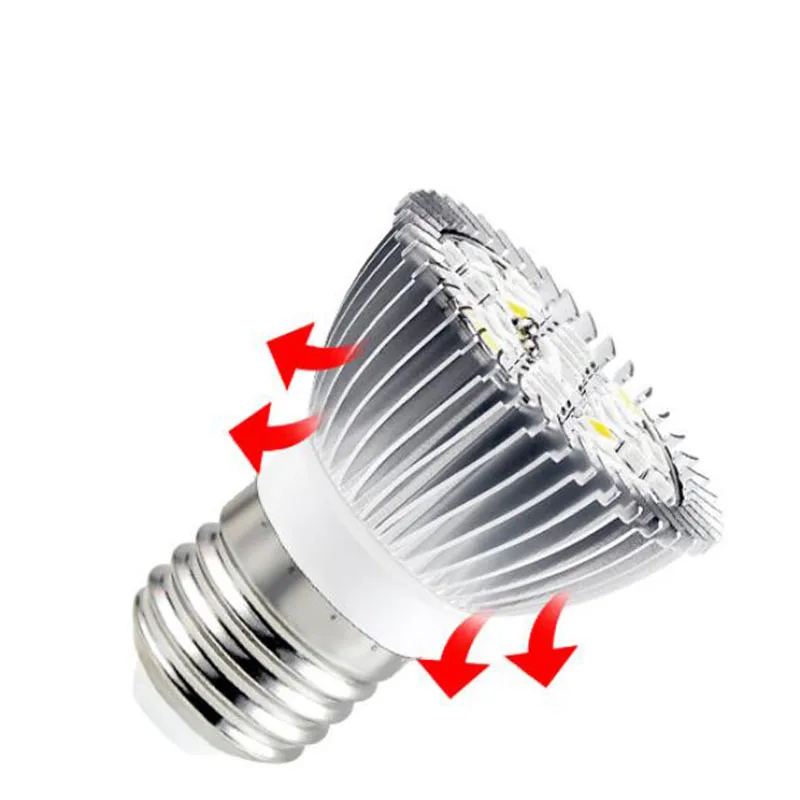 Description Picture 4 of item40 150 200 LED plant Grow Light Full Spectrum Sunlike E27 phyto lamp Bulb Aluminum For Indoor Hydroponics Flowers Growing A1