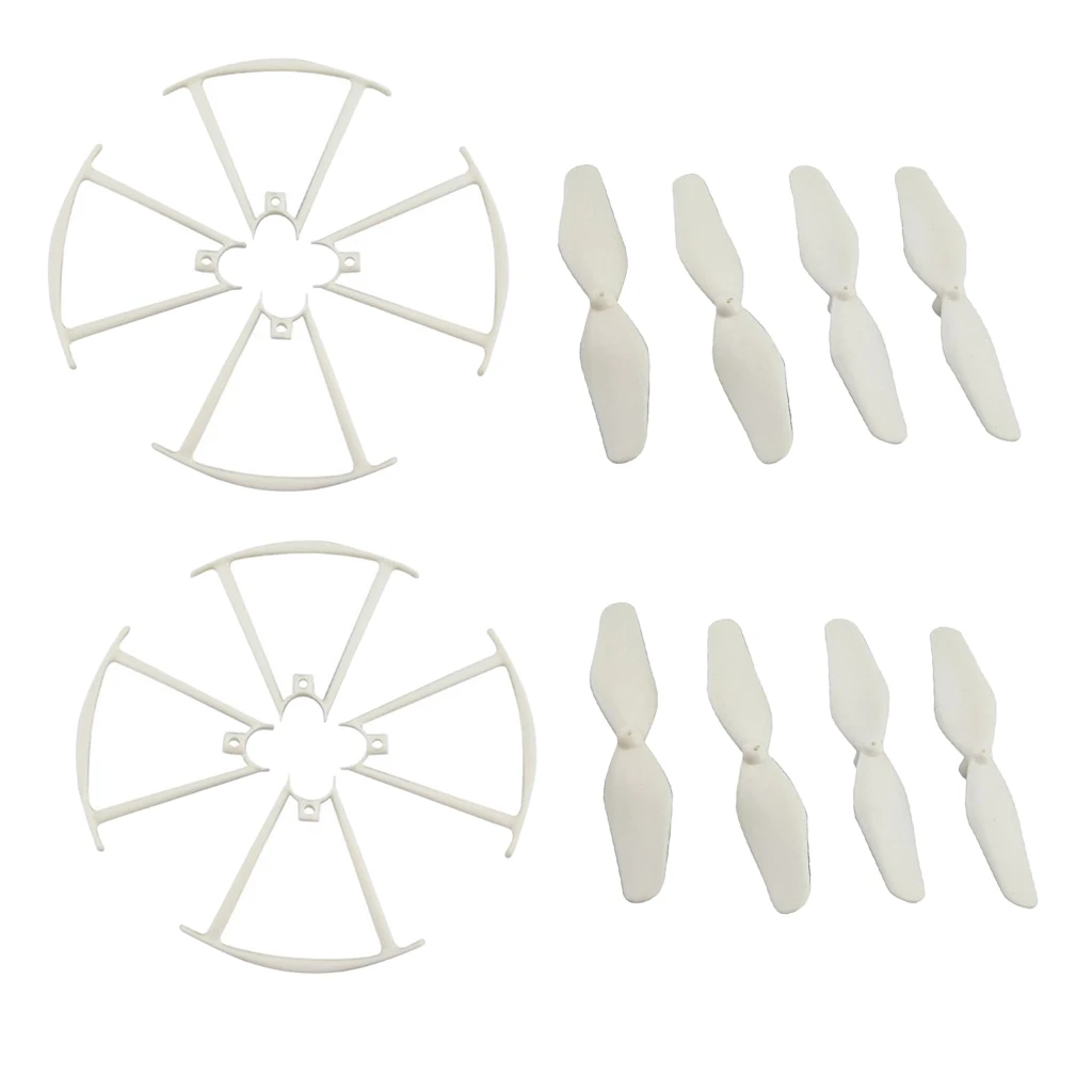 16pcs Quadcopter Propellers & Blade Protectors for SYMA X20 X20W Spare Parts 16pcs Quadcopter Propellers & Blade Protectors for SYMA X20 X20W Spare Parts