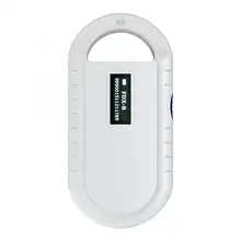 134,2 кГц RFID считыватель ПЭТ микрочип сканер распознавание RFID карт считыватель микрочип сканер считыватель FDX-B ISO чип животного сигнализация