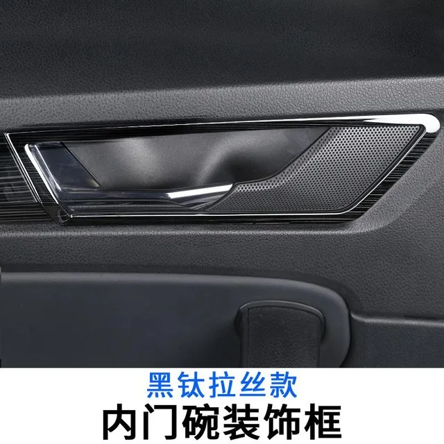 Для SKODA KODIAQ, высококачественная нержавеющая сталь, отделка салона блестками, Отделка приборной панели автомобиля-Стайлинг - Название цвета: Розовый