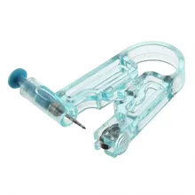 2 шт. Медицинский Стандартный пирсинг инструмент стерилизованные уха шпильки для пирсинга пистолет комплект пирсинг тела пистолет с спиртовые салфетки пирсинг уха пистолет