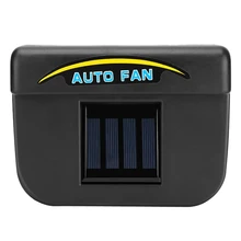 

Solar Power Car Cooler Fan Vehicle Air Vent Exhaust Fan Cooling System