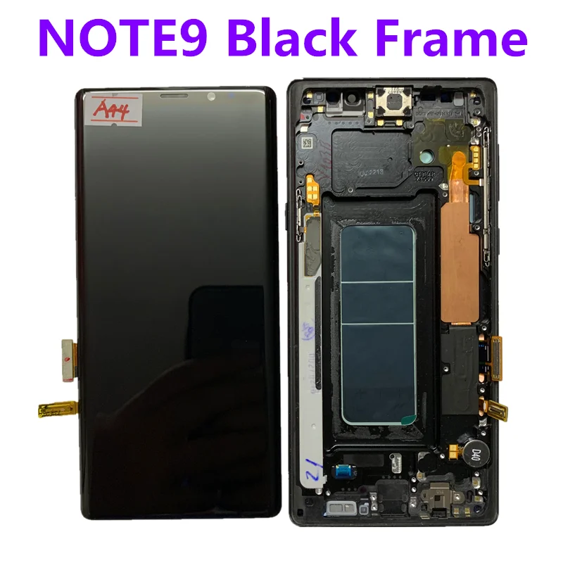 With Frame Original AMOLED for Samsung Galaxy NOTE9 N960A N960U N960F N960V LCD display touch screen 3