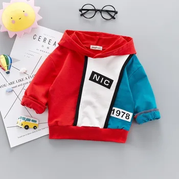 

NEW Spring Autumn Baby Clothes Infant Blouse Kid Hoodies Tops Boys Girls Cotton Leisure Sport Hooded Sweatshirts Infant Sweater