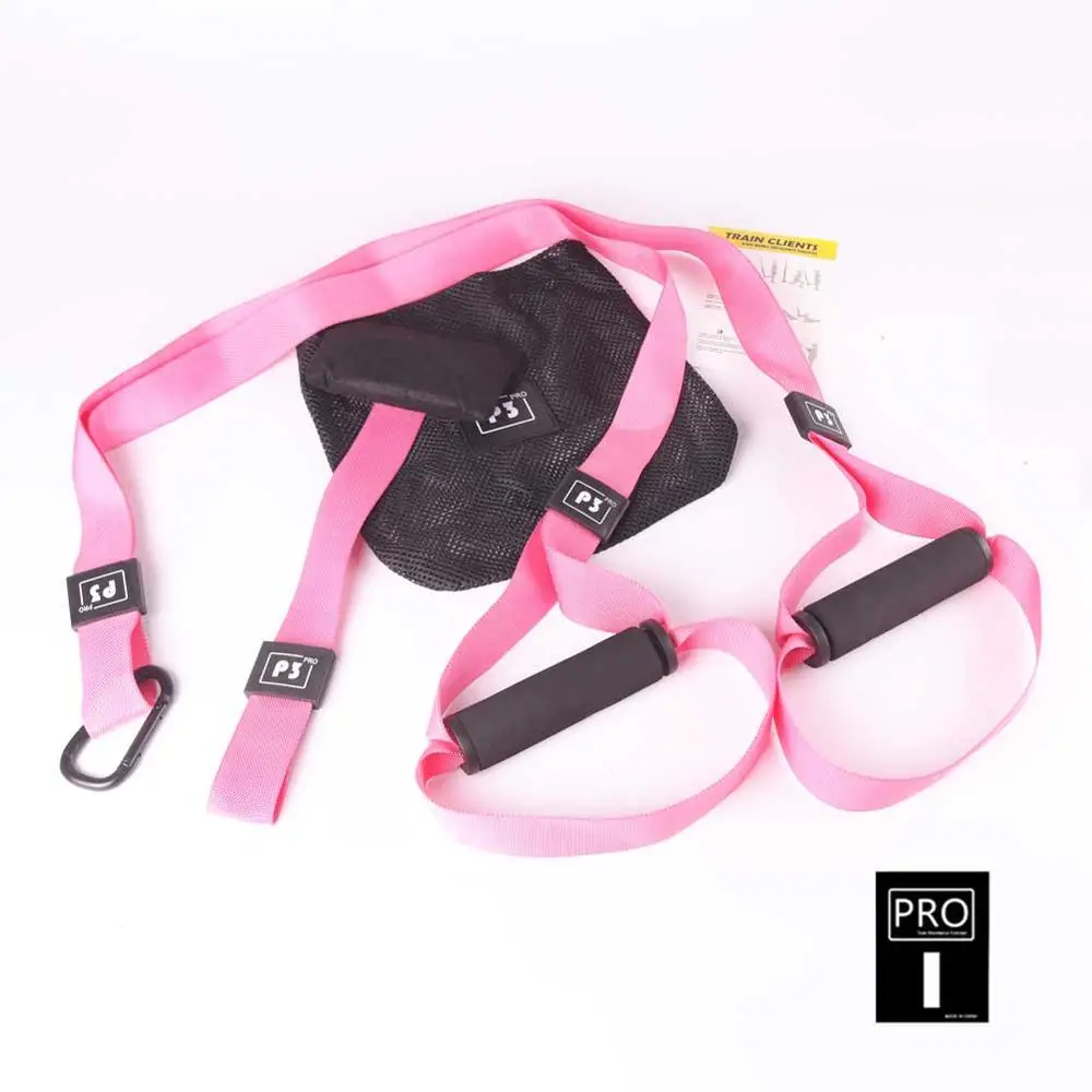 P1 Home Pink Эспандеры для фитнеса, тренажерного зала, Висячие пояса для тренировок, гимнастики, тренировки, подвеска для упражнений, тянущиеся эластичные ремни - Цвет: P1 Home Pink