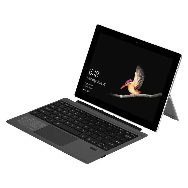 Беспроводной клавиатура с сенсорной панелью для Microsoft/Surface Pro 6 ультра тонкий 7