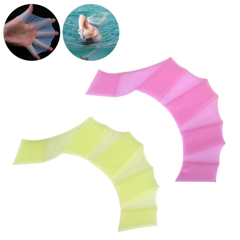 Летние перчатки для плавания силиконовые ласты для плавания дайвинга перепончатая ладонь летающая рыба для взрослых детей Новинка TX01