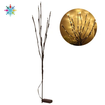 

20 Bulbs LED Willow Branch Lamp Floral Lights Tree Branch Lights Christmas Party Home Holiday Birthday Decoration Gift tls