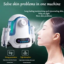 Small Bubble Beauty Instrument Household Thermal Jet Oxygen Injector Blackhead Facial Cleanser Facial Lift Cavitation Machine