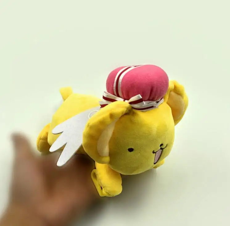 1 шт. прекрасный брелок Cardcaptor Sakura Kero меховой шарик-подвеска мультфильм плюшевые мягкие игрушки для детей подарок - Цвет: 2