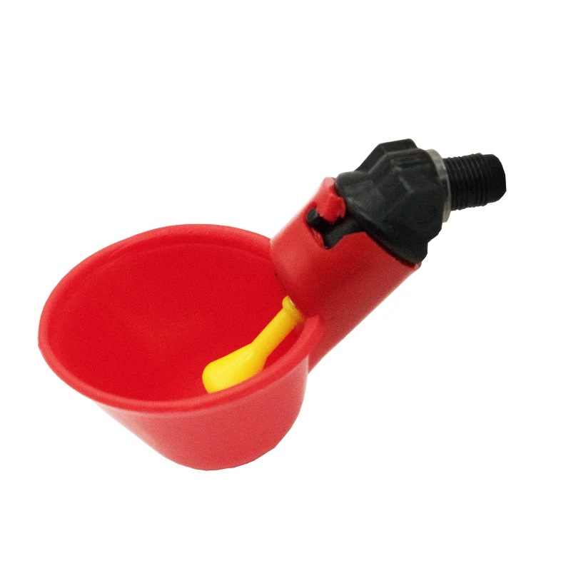 Automatic Chicken Drinking Cup Screw Cap Drinker Water Bowl Nipple Farm Poultry Feeder Quail Drinking System 1 Pcs poultry water dispenser poultry drinking cups poultry feeder poultry waterer animal drinking bowl
