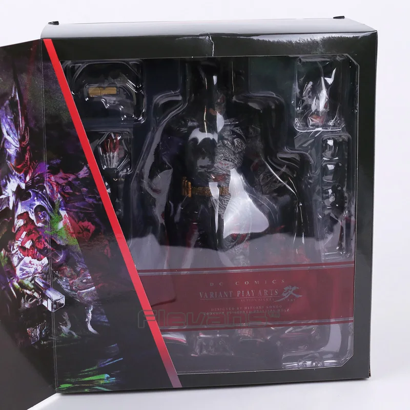 Play Arts Kai Batman Rogues галерея два лица ПВХ фигурка Коллекционная модель игрушки