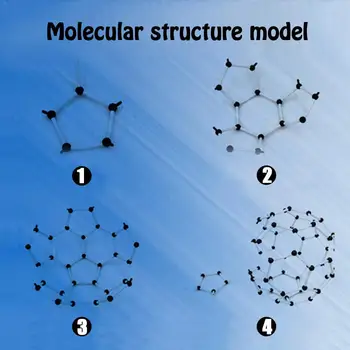 

Carbon 60 Chemical Element Creative Cycle Cup Table Student Learning Atom Model Toy DIY Molecular Structure Model Set