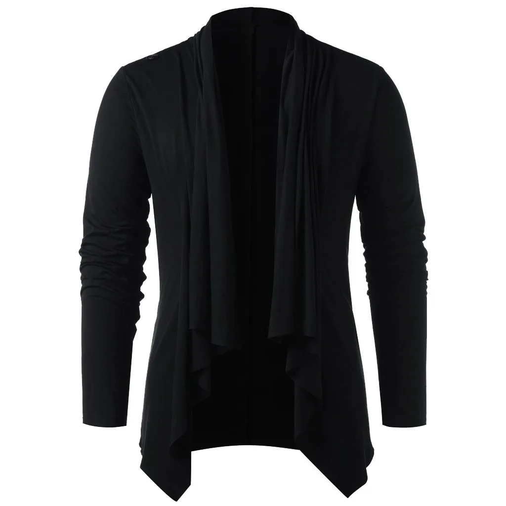 Men spring and winter retro long-sleeved shirt solid color button long-sleeved O-neck shirt temperament cardigan casual T-shirt knitted cardigan,fleece cardigan,cotton cardigan