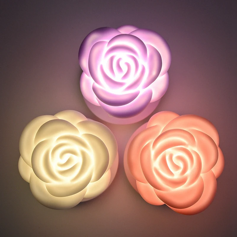 ABSS-Rose Usb перезаряжаемая Светодиодная настольная лампа, регулируемая интенсивность, светильник для чтения, пресс-переключатель, настольные лампы, настольные лампы