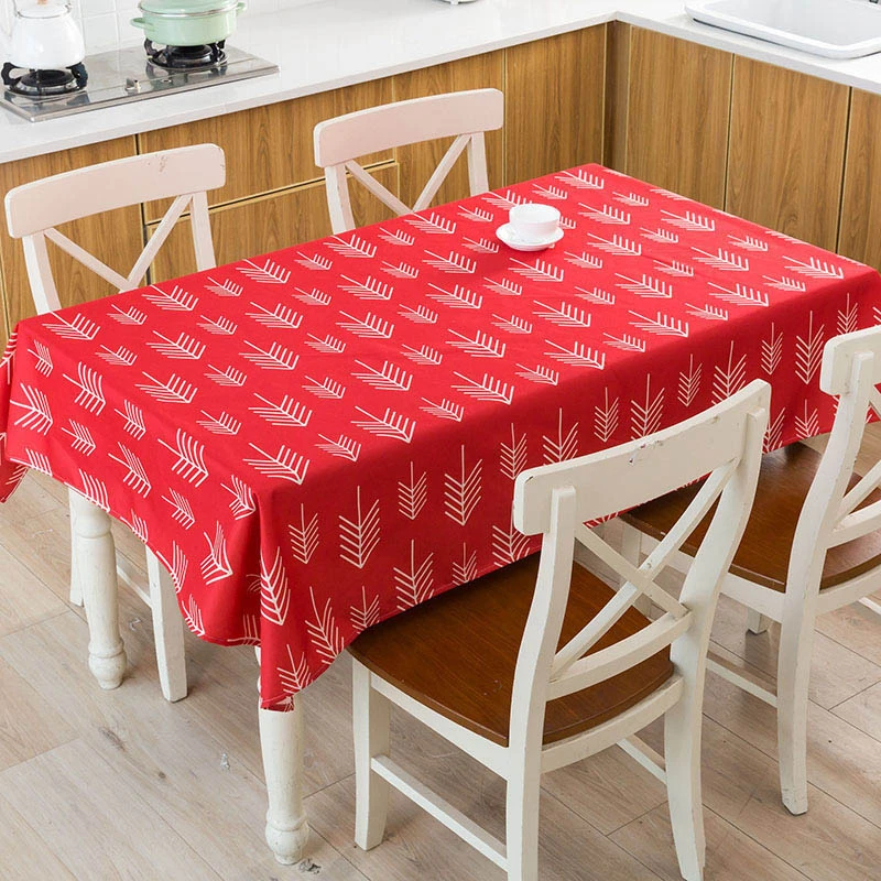 Modern Waterproof Geometric Tablecloth Table Cloth Dining Party Desk Home Decor