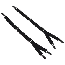 Новая полезная Рубашка Остается пояс с резинками подтяжки эластичная рубашка держатель Регулируемый носок подтяжки