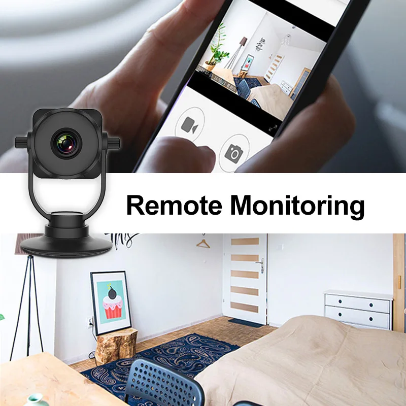 Умная IP видеокамера QZT Радионяня на большие расстояния беспроводная Wi Fi домашняя