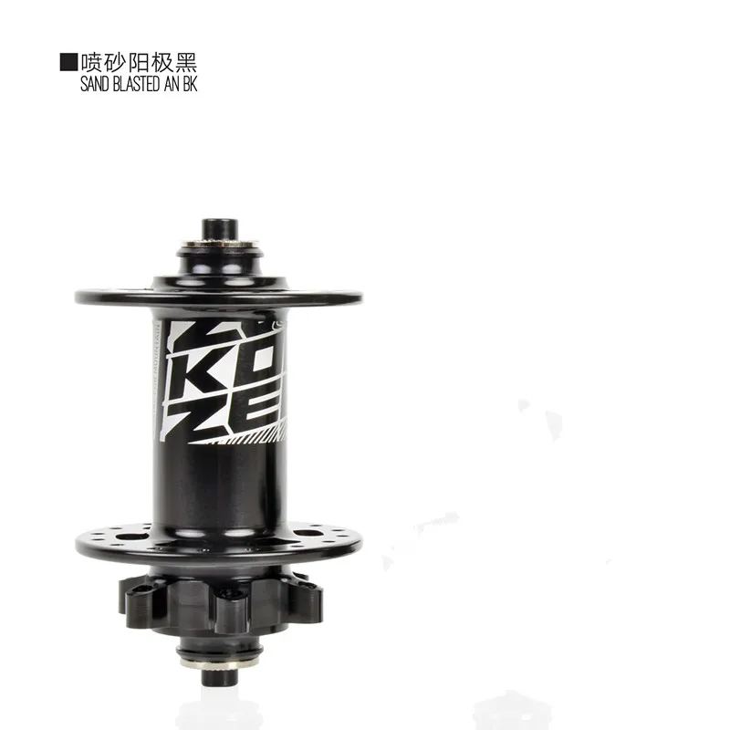 Neueste Koozer XM460 72 Klicks 6 клинкен 32H Mtb ЧПУ горный велосипед диск набив 8 9 10 11S XD кассетт кёрпер 10X135 QR мини 12X142 - Цвет: Black front