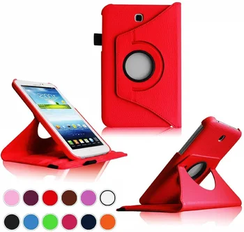 

Tab 3 7.0 inch P3200 Case Cover For Samsung Galaxy Tab 3 7" SM-T210 SM-T211 P3200 P3210 Case 360 Rotation Flip Pu Leather Funda