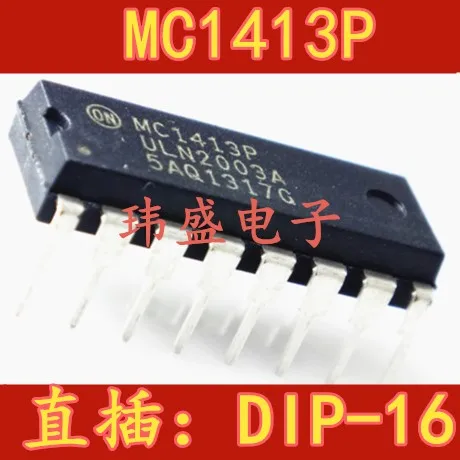 10 шт. MC1413 MC1413P DIP-16 | Электронные компоненты и принадлежности