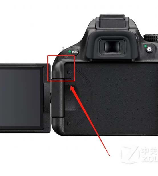 Для Nikon D5200 задняя крышка вращающийся вал Корпус камеры запасная деталь