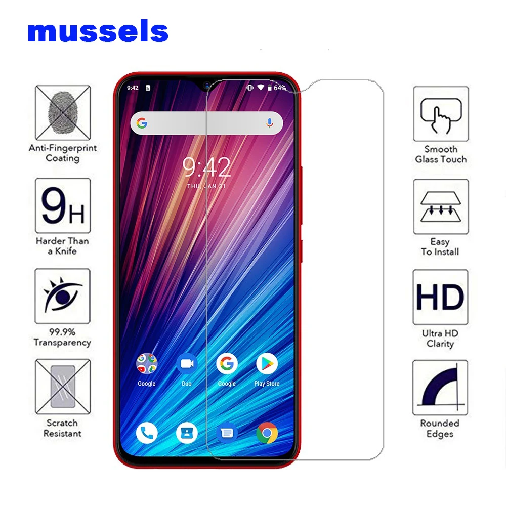 

Premium Tempered Glass For UMIDIGI S2 Lite pro Screen Protector Protective Film smartphone Accessories FOR UMI A1 A3 ONE MAX