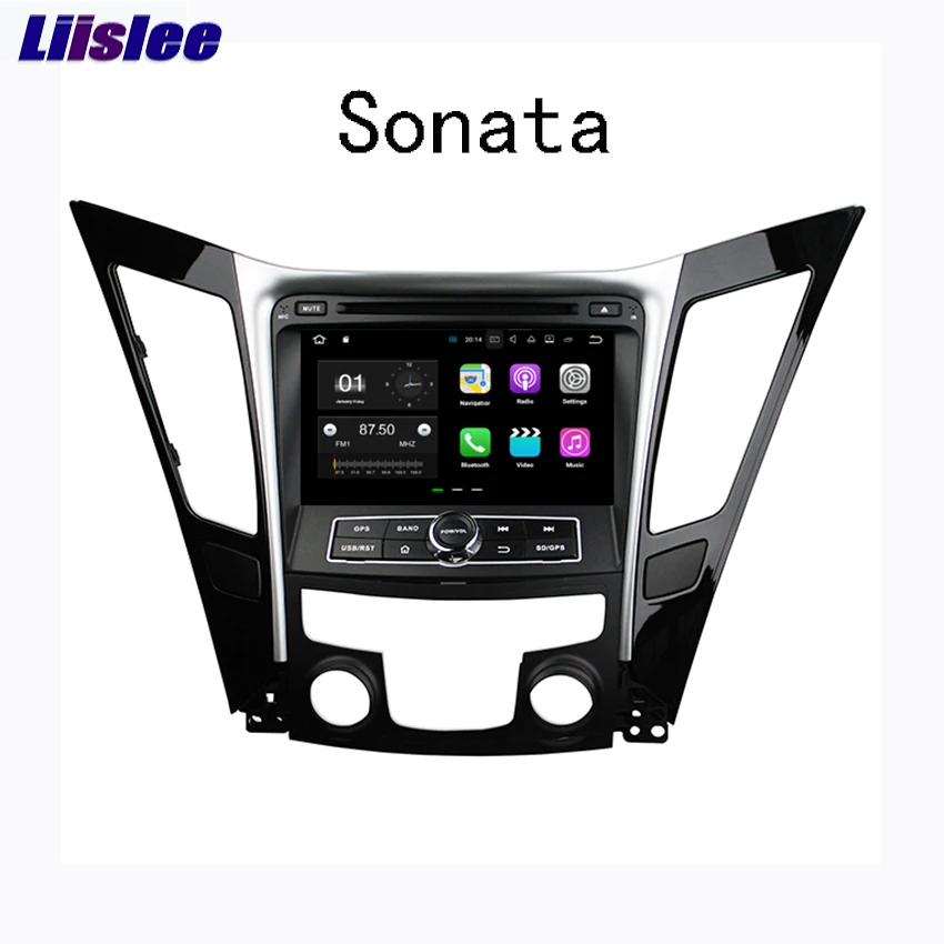 Liislee Android для Hyundai Sonata 2011 ~ 2013 автомобильный навигатор GPS HD сенсорный экран Аудио