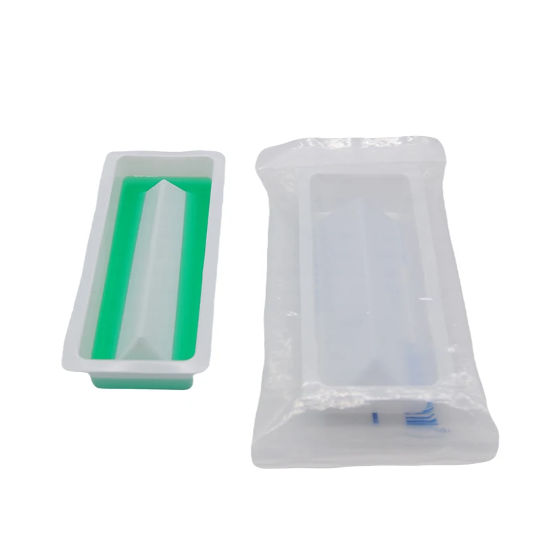 10 Pcs Lab Reagent Reservoir 55ml PP Disposable Solution Basins Sterilization Individual Packaging Reagent Tank Medical Supplies