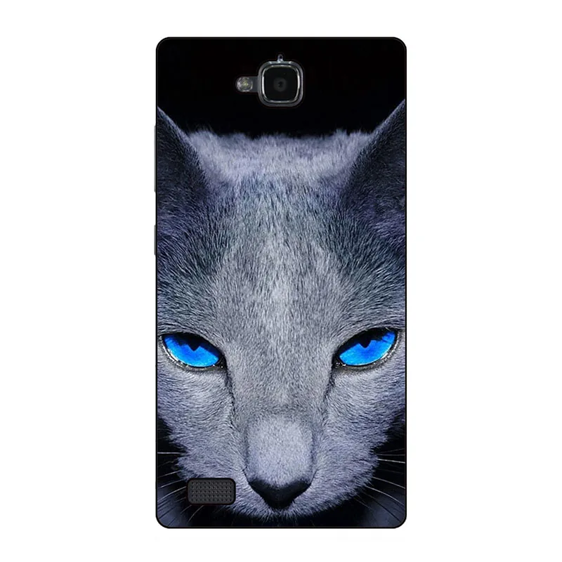 M18 Чехол для huawei Honor 3C H30-U10 G740 H30-T10 H30-T00 H30-L01 чехол с жестким основанием Пластик с милыми котиками, чехол для телефона с рисунком в виде животного - Цвет: M18