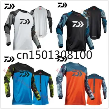 

2020 New Summer Dawa Fishing Sweatshirt Breathable Fishing Jersey Quick Dry Fishing Anti-uv Sun Protection Long-sleeve Clothing