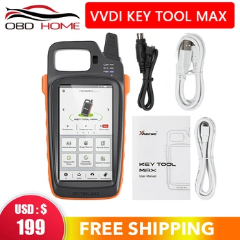 

Xhorse VVDI Mini OBD Tool Work with Xhorse VVDI Key Tool Max Programming Tool in stock
