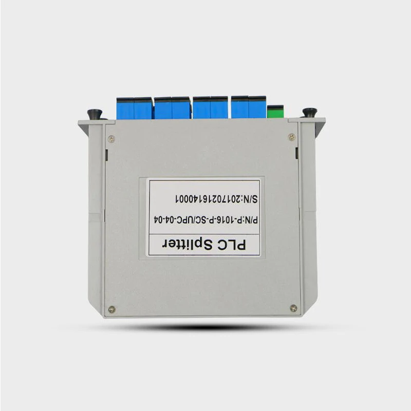 SC UPC PLC 1X16 Fiber Optic FTTH Splitter Box PLC Insert Sheet Type Fiber Optical Coupler Splitter Insertion Free Shipping