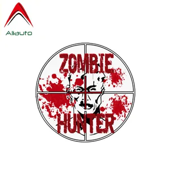 

Aliauto Warning Car Sticker Zombie Hunter Accessories PVC Decal for Opel Astra Hyundai Solaris Skoda Octavia A5,12cm*12cm