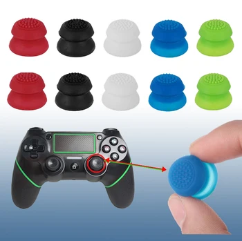 

2pcs Colorful Controller Joystick Analog Thumbstick Grip Silicone Cap Cover For Dualshock 4 PS4 XBox One Replacement Accessories