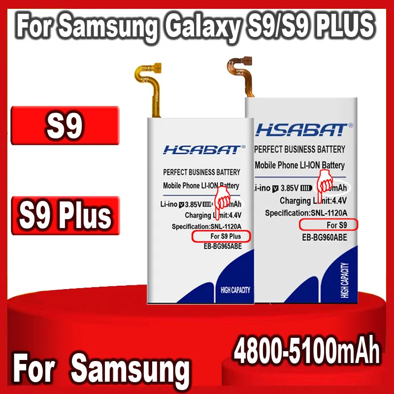 Аккумулятор EB-BG965ABE для Samsung Galaxy S9 Plus G9650 G965 G965F G965A G965T G965S G965R4 G965V EB-BG960ABE G9600 G960F G960 |