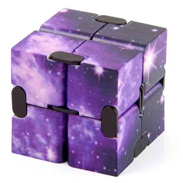 Puzzle Cube Durable Exquisite Decompression Toy Infinity Magic Cube For Adults Kids Fidget Toys Anti-stress Anxiety Desk Toys 4