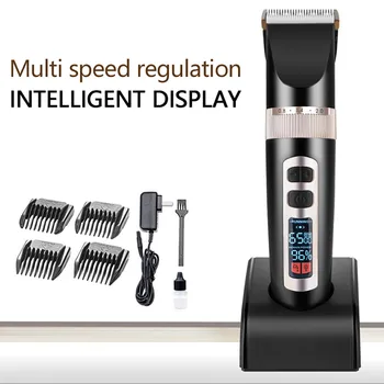 

Multifunction Electric Hair Clippers Household Adult Children Power Adjustable Comb Haircut Set Машинка Для Стрижки Волос