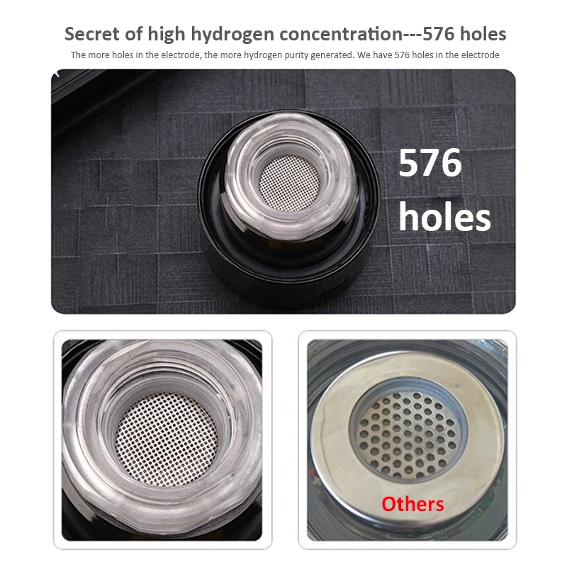 380ml PEM, DuPont N117 Ion Membrane, H2