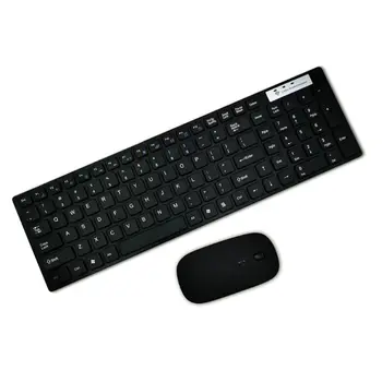 

Universal Silent Ultra-thin 2.4G Wireless Keyboard and Mouse Set for Laptop PC